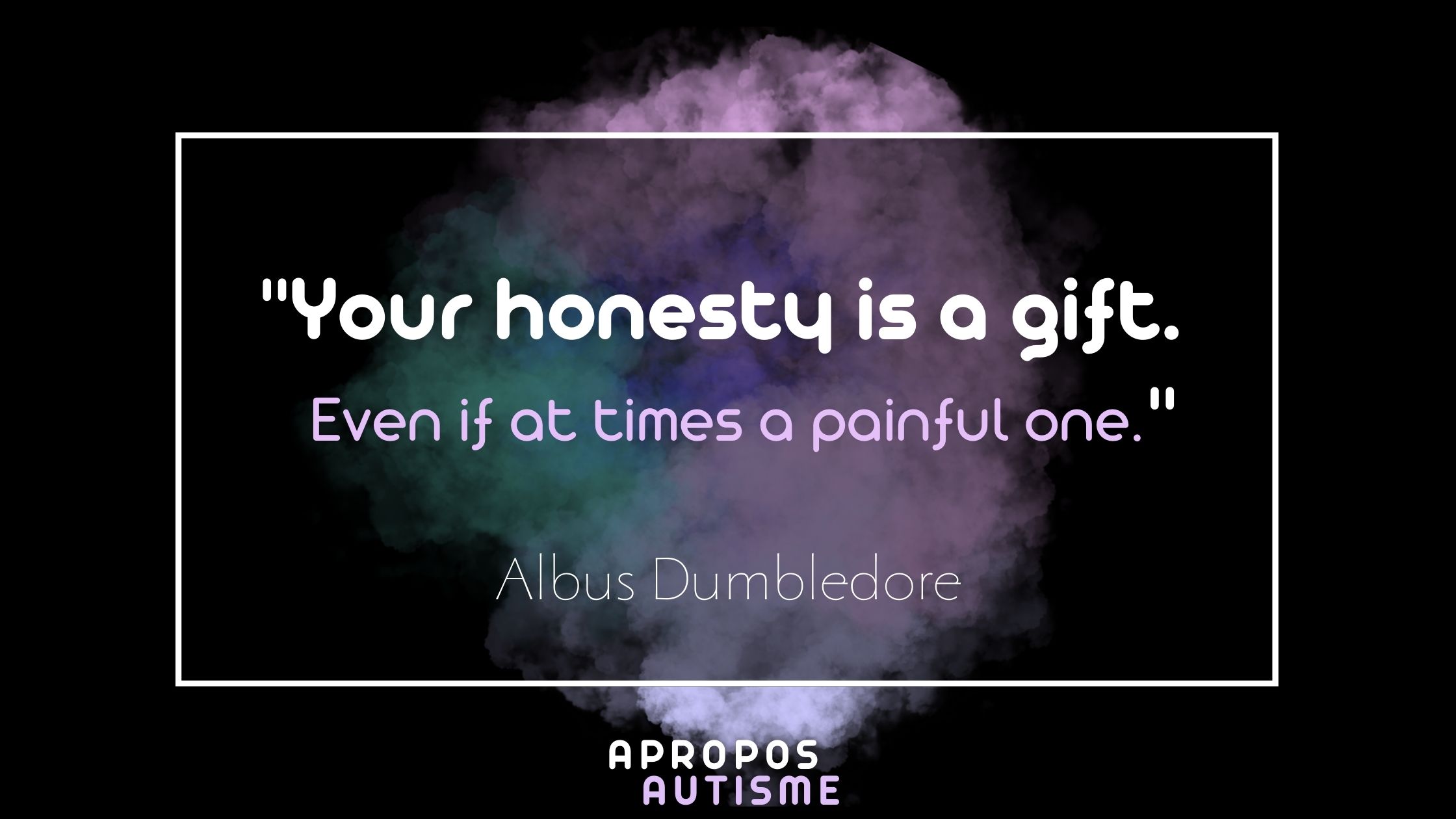 Om Apropos autisme - citat